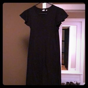 Black t-shirt dress